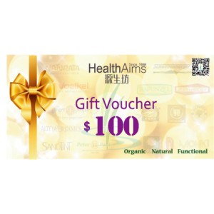 源生坊現金禮券$100 